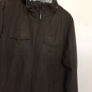Columbia Hoodie Brown Jacket